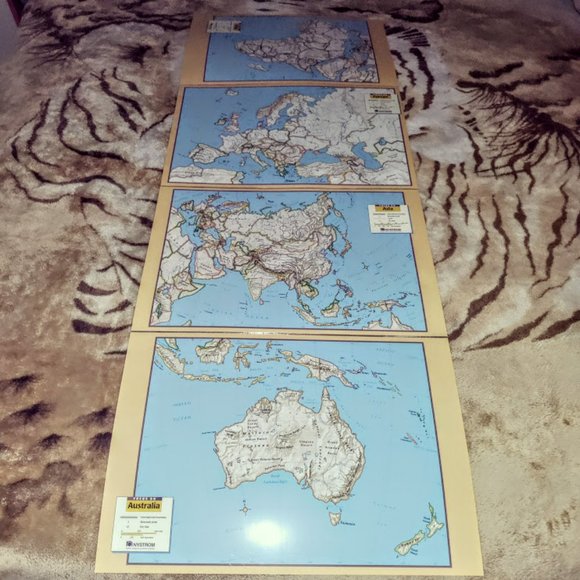 Nystrom Our World Today Atlas & Activity Map Program Homeschool Classrooom - Picture 3 of 9